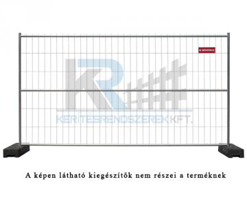 Dróthálós ERŐSÍTETT mobil tábla 3,5m × 2m