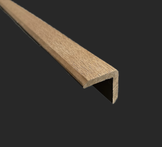 WPC élzáró 45x45x4000mm MOGYORÓ Barna