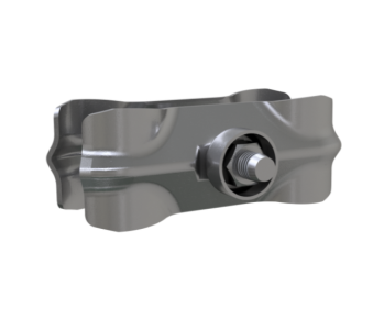 Biztonsági bilincs mobilkerítéshez (csőkulcsos)