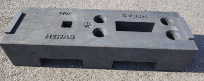 Műanyag KÖNNYÍTETT talp mobil táblához 18Kg (H)