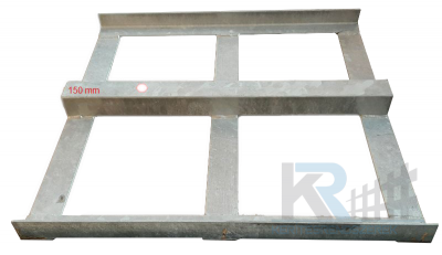 Erősített támasz talp 600x450mm