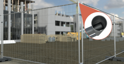 Dróthálós SmartTube mobil tábla 3,5m × 2m