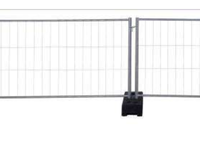 Használt másodosztályú dróthálós félmagas mobil tábla 3,5m × 1,2m