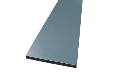 Alumínium kerítésléc Ipoly 200x20x6000mm RAL 7016 antracit