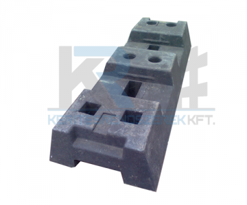 Használt műanyag könnyített talp mobil táblához