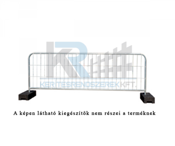 Dróthálós FÉLMAGAS LEKEREKÍTETT mobil tábla 3m x 1,2m (event)