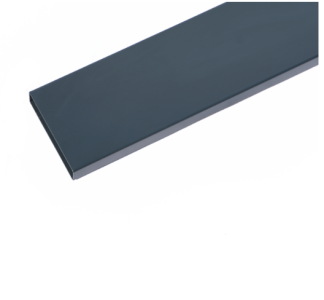 Alumínium kerítésléc iPoly 100x20x1000mm ANTRACIT