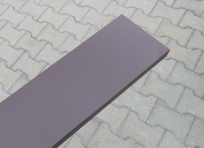 Alumínium kerítésléc iPoly 100x20x1000mm BARNA RAL8017
