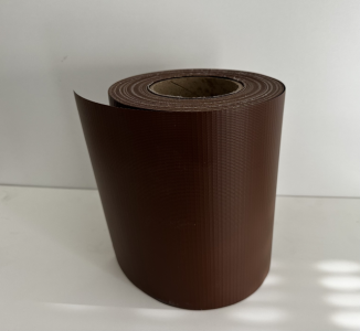 ECOFLEX Light  betét műanyag 190mm x 35m BARNA  450g/m2 + 20db ÁTLÁTSZÓ zárósín