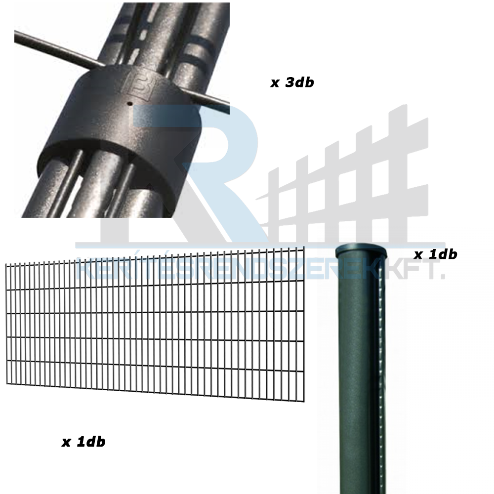 Mobil kerítés szett háromszög reklám 3x 6m2 - reklám, építési tábla, rendezvény hirdető