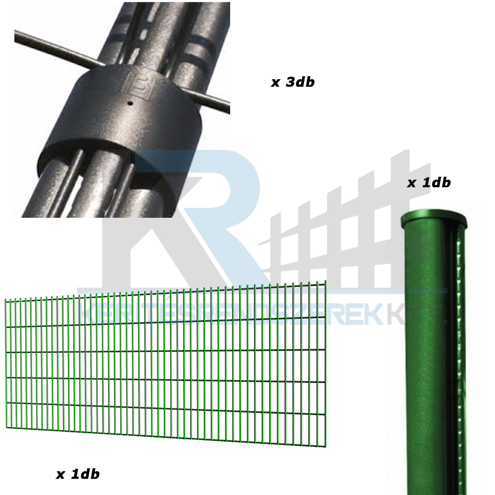 Mobil kerítés szett belátásgátlós 10 fm