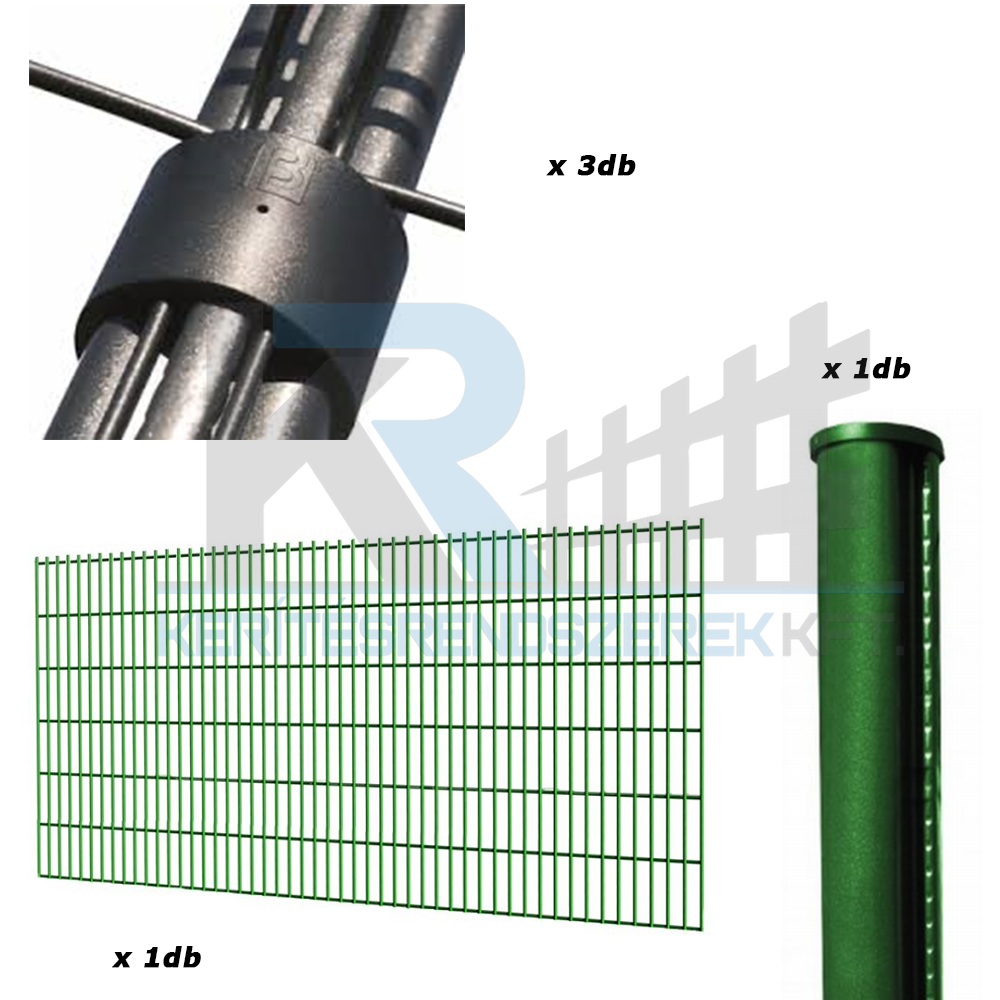 Mobil kerítés szett 101,5 fm kapuval (7m)- platós kisteherautó szállításhoz, építkezés, felújítás, raktározás feladatokhoz